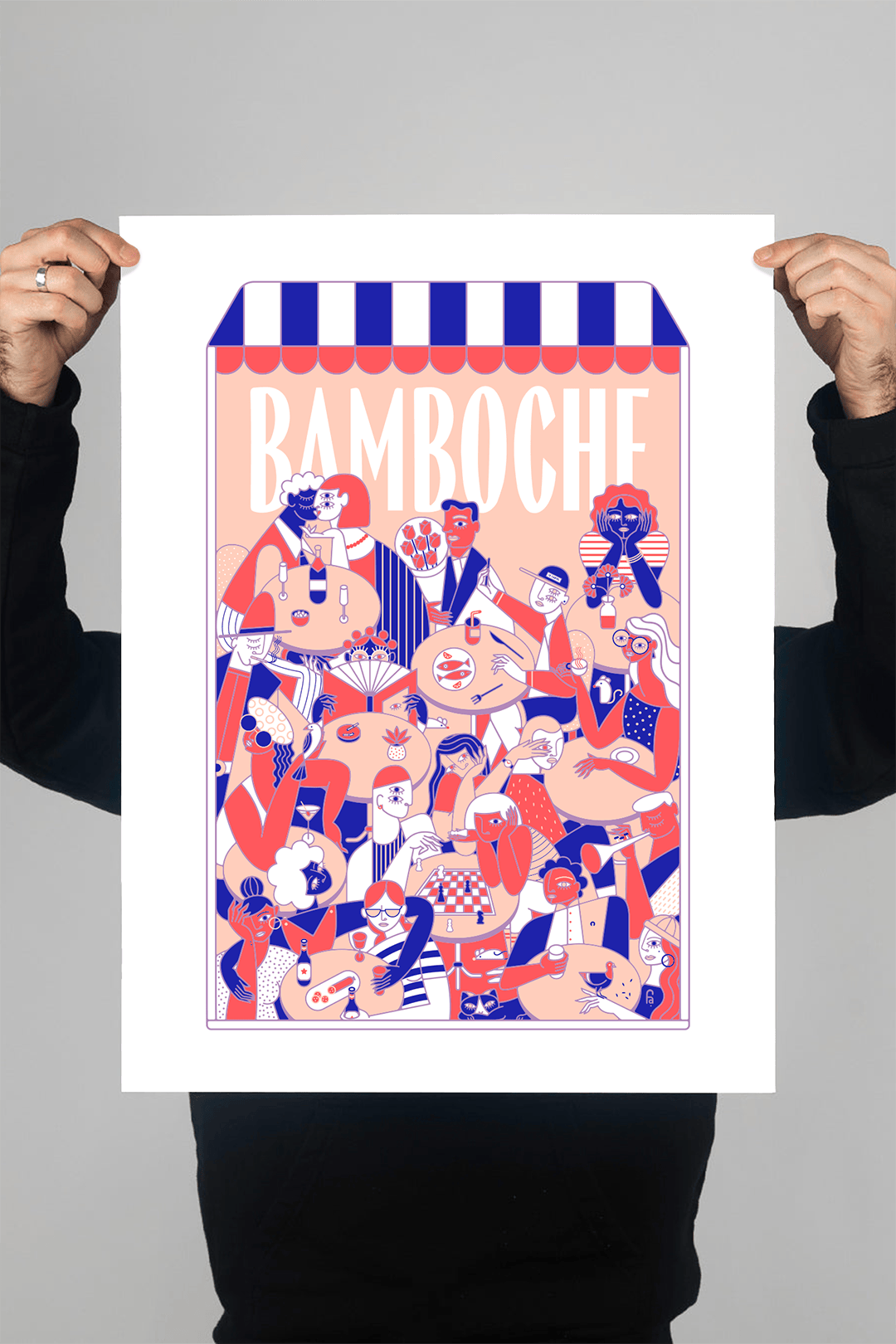 BAMBOCHE・Impression numérique sur papier