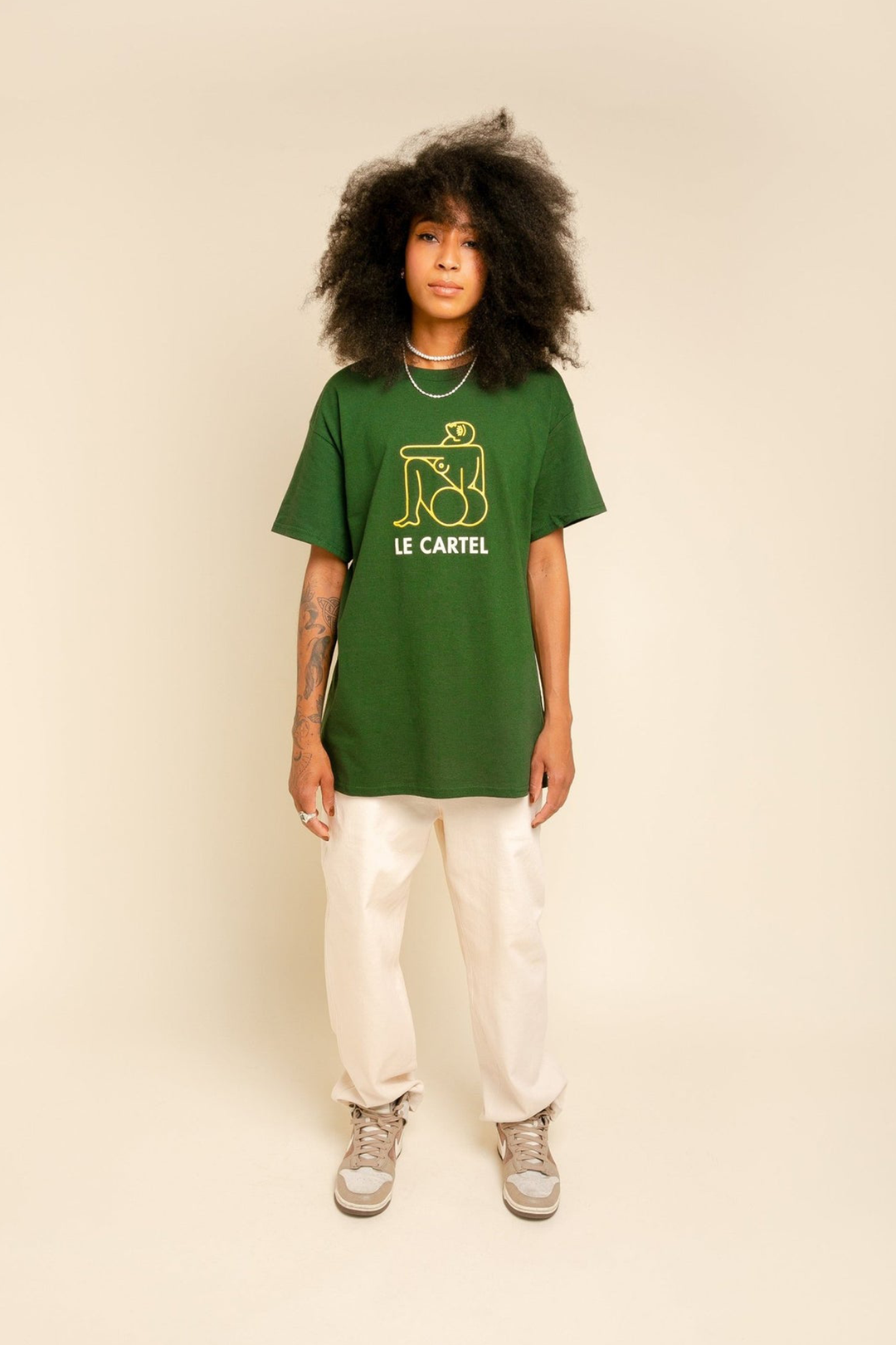 BOOTY CALL・T-shirt unisexe・Vert forêt