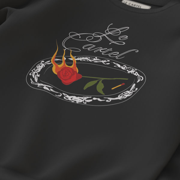 EPI-LOGUE・Crewneck ample unisexe・Noir