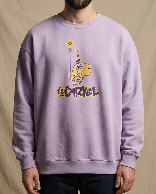 10 YEARS・Crewneck unisex・Lilac