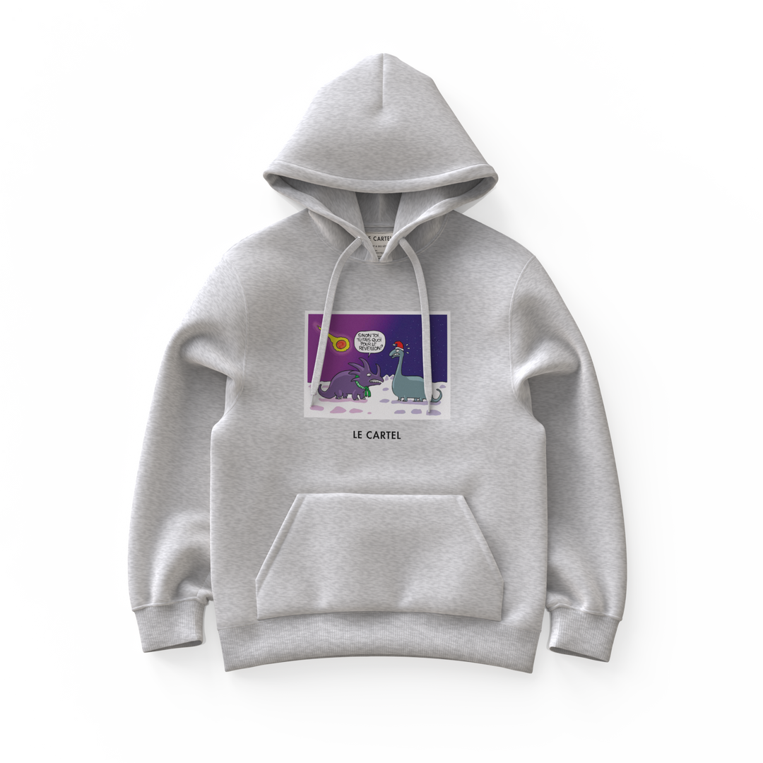 THE END・Unisex hoodie・Heather grey