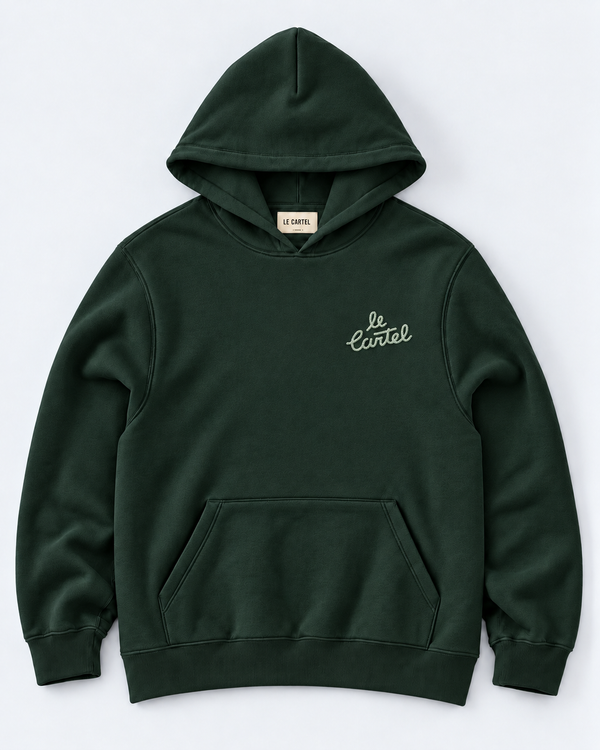 NEW OG・Hoodie unisexe brodé・Vert