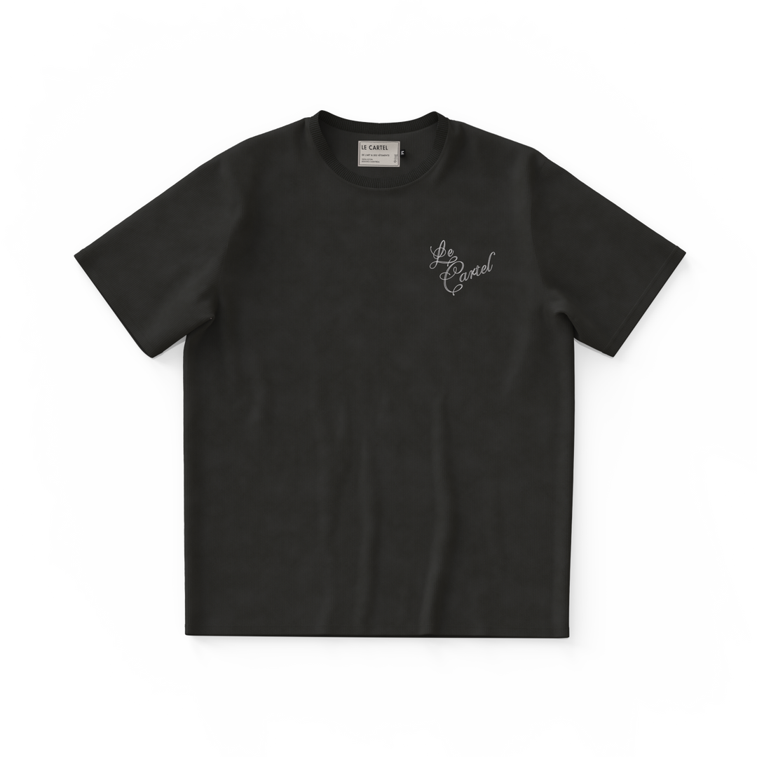 EPI-LOGUE・T-shirt ample unisexe・Noir