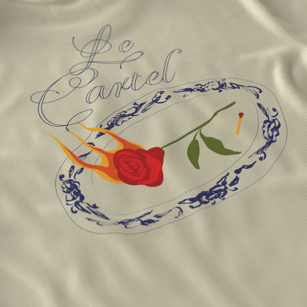 EPI-LOGUE・T-shirt ample unisexe・Crème