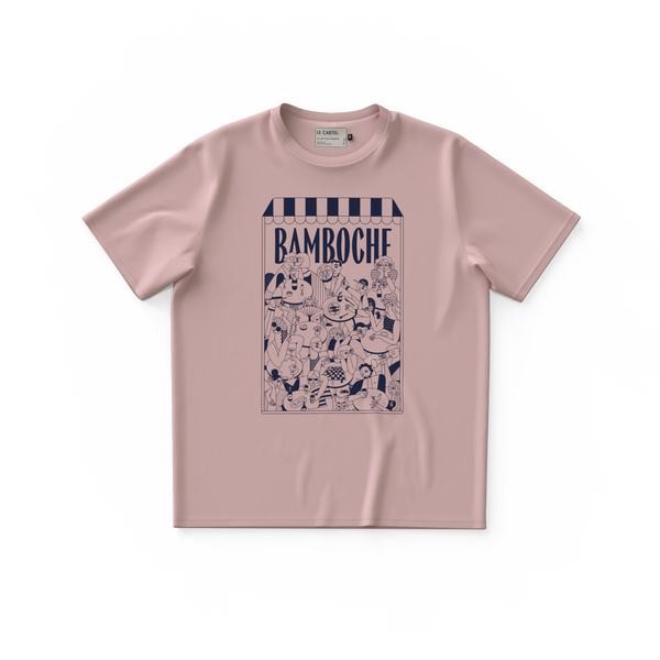 BAMBOCHE・Unisex T-shirt・Pink