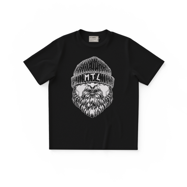 LE BARBU・Unisex T-shirt・Black