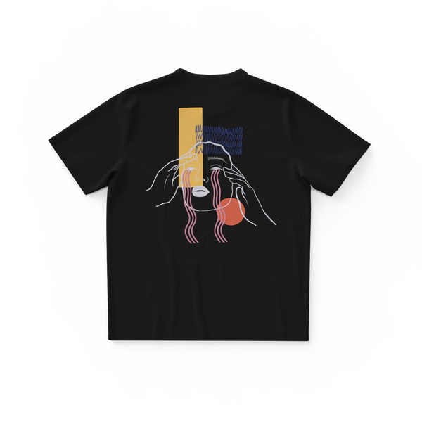 CONFUSION・Unisex T-shirt・Black