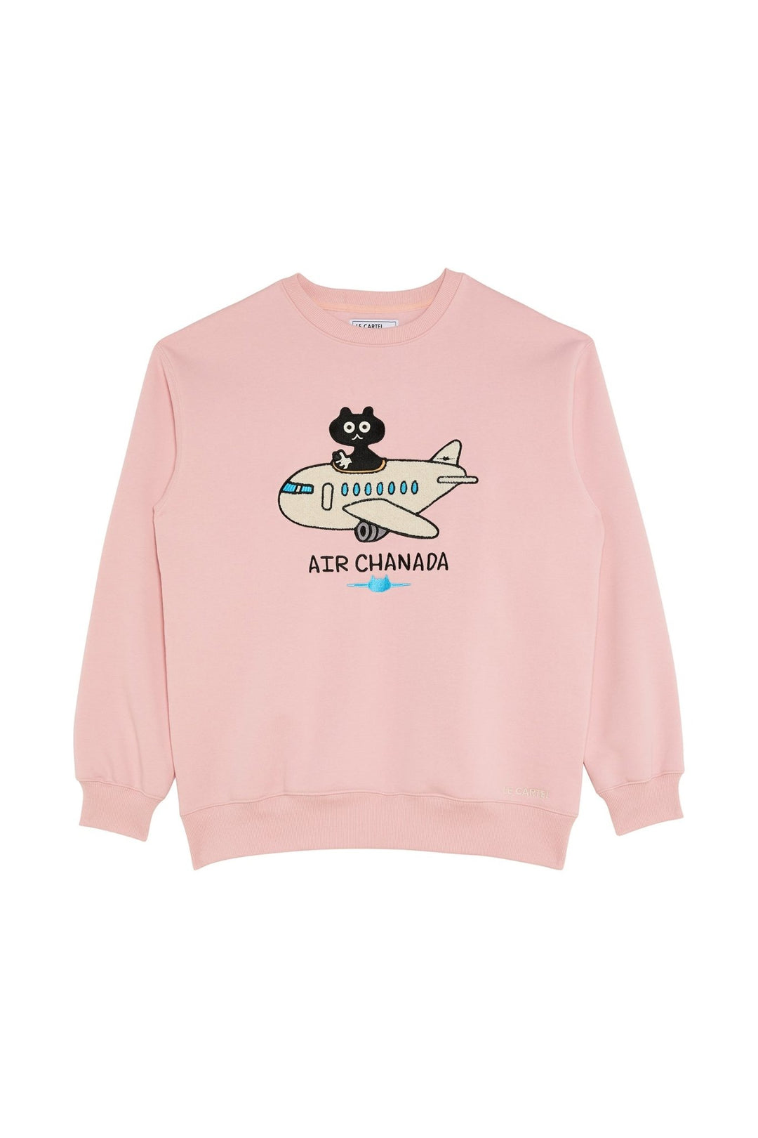 AIR CHANADA・Crewneck unisexe・Rose - Le Cartel