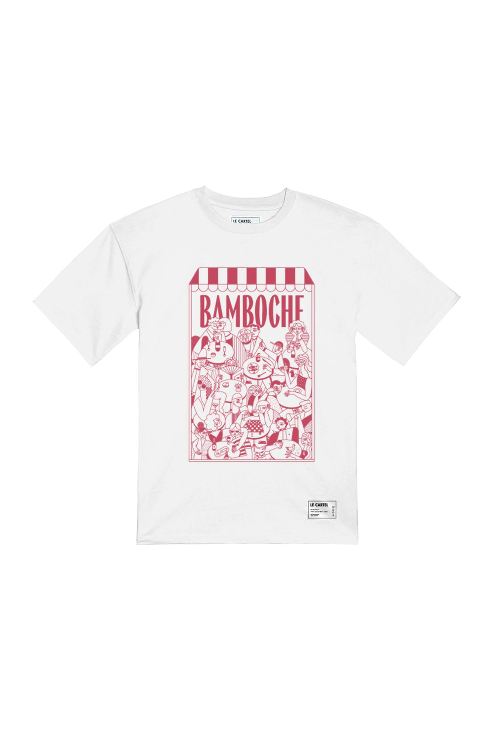 BAMBOCHE・T-shirt unisexe・Blanc - Le Cartel