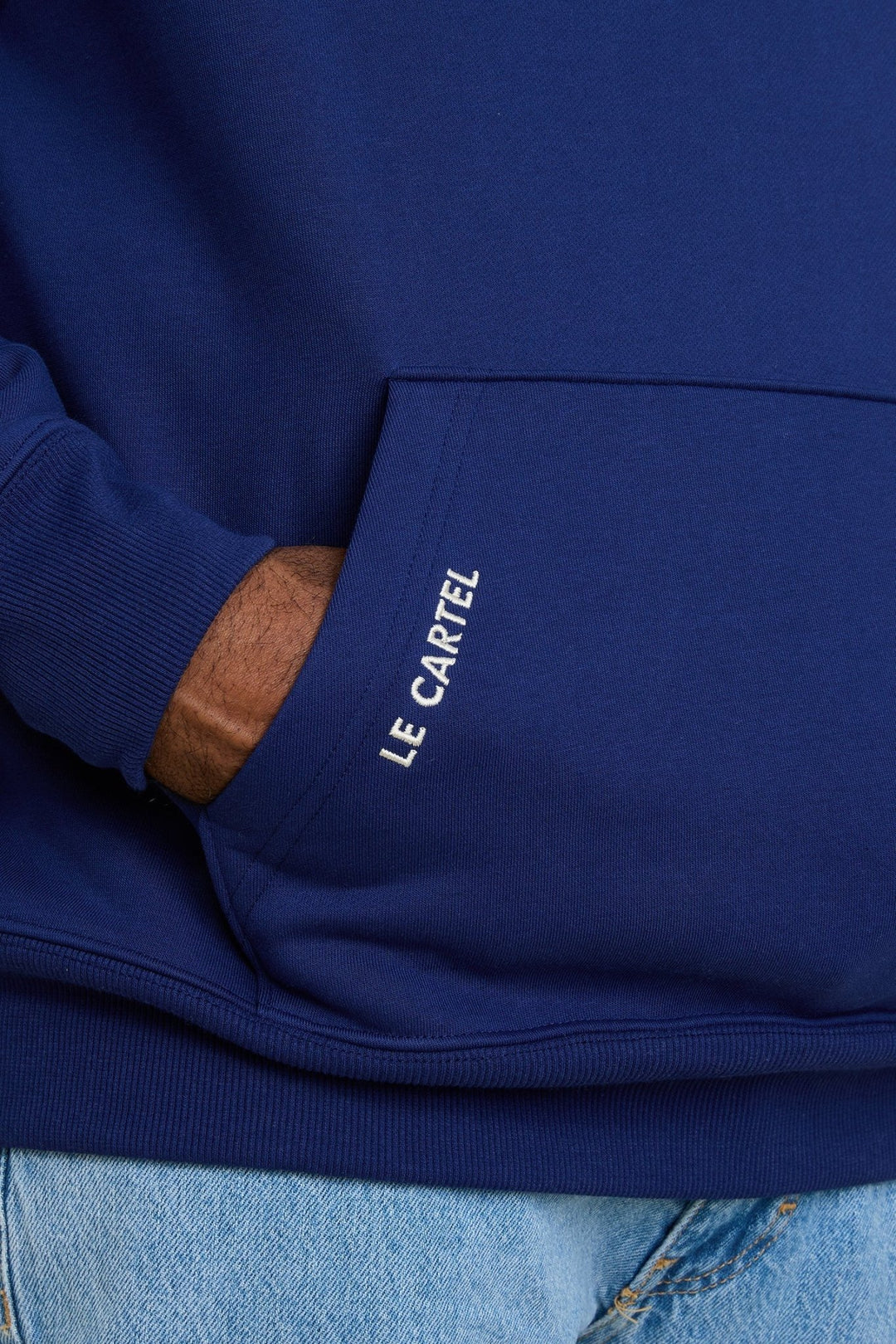 CHAT POMME・Hoodie unisexe・Bleu - Le Cartel