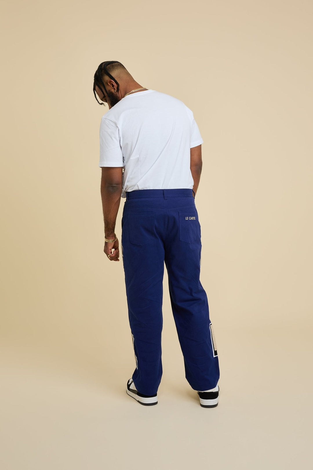 CHATCON・Pantalon cargo unisexe・Bleu - Le Cartel