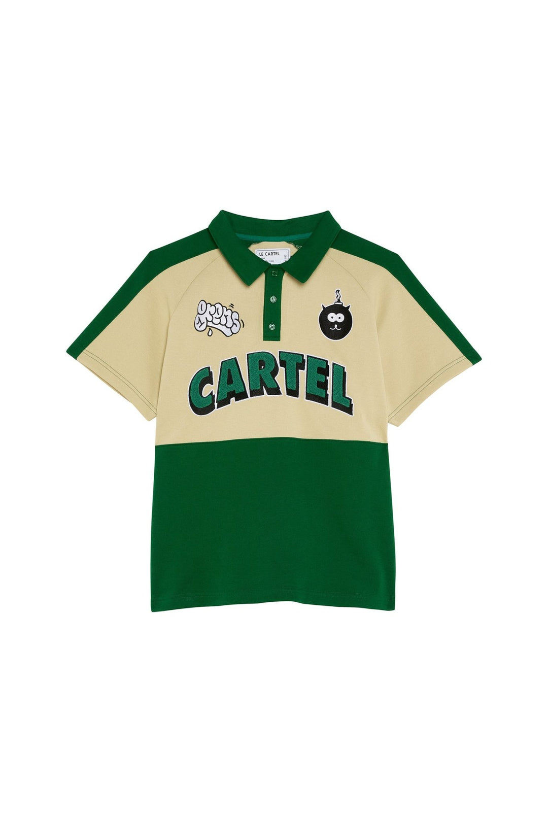 CHATCON・Polo piqué unisexe・Vert - Le Cartel