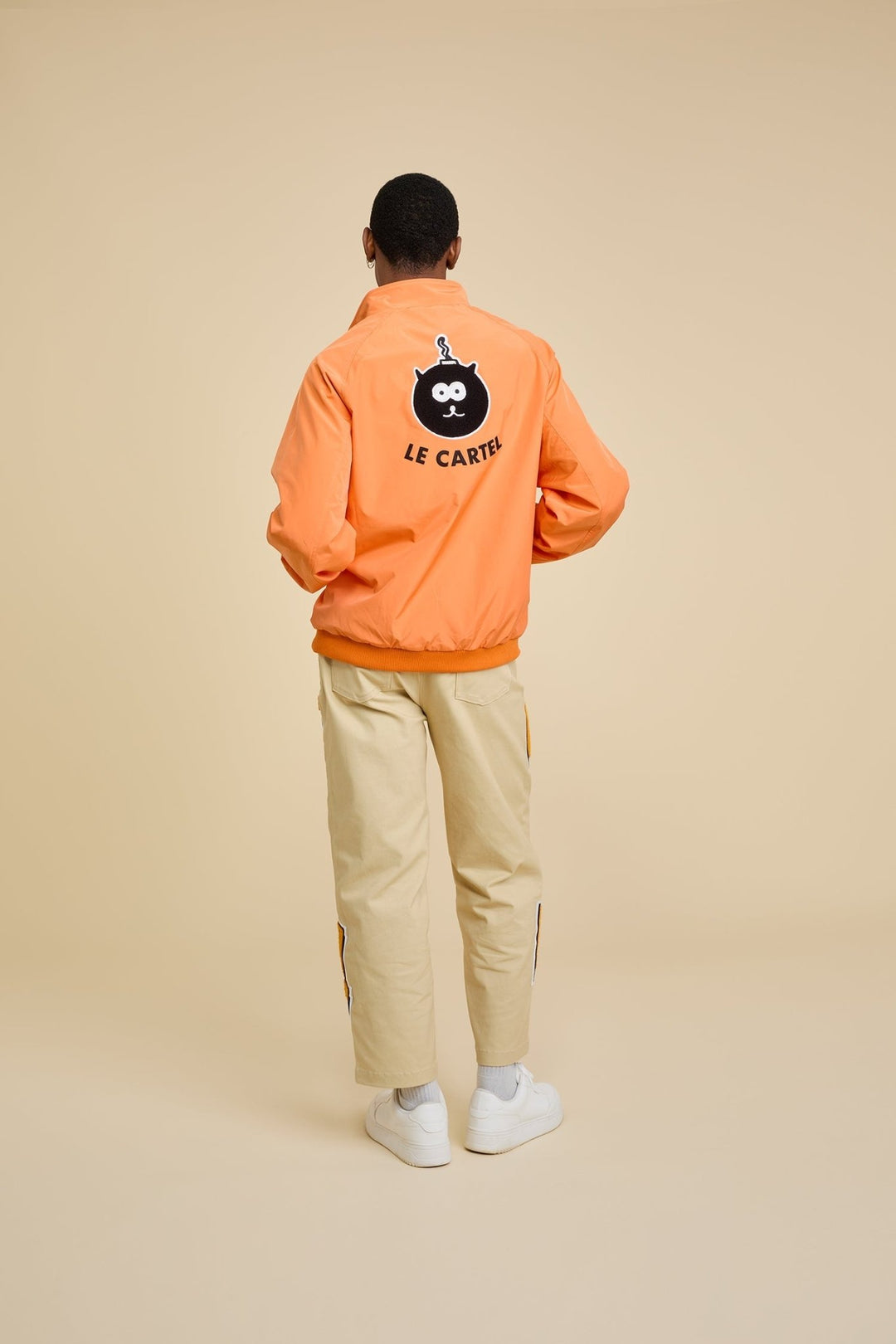 CHATCON・Veste harrington unisexe・Orange - Le Cartel