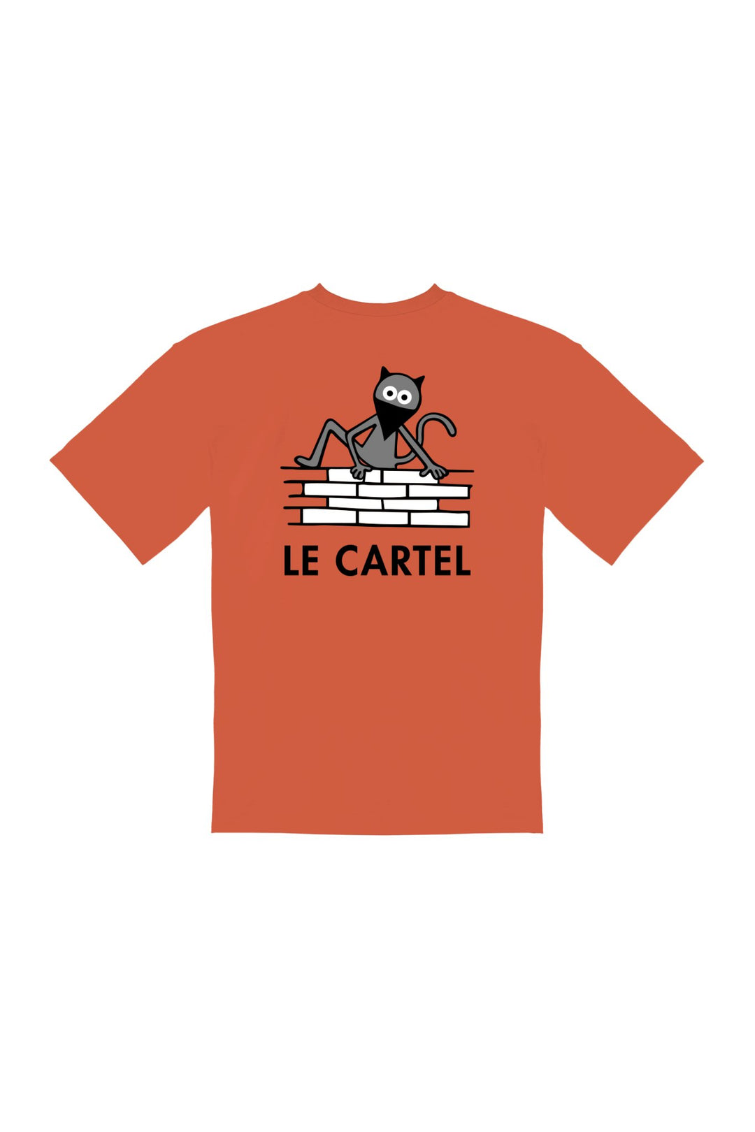 CHATCRIPANT・T - shirt unisexe・Orange - Le Cartel