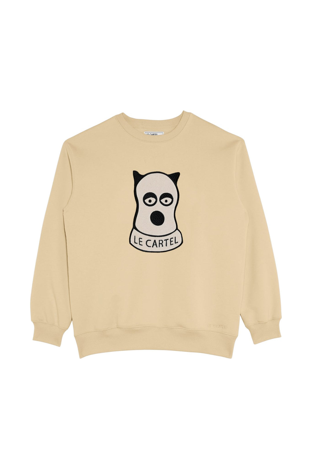 CHATGOULE・Crewneck unisexe・Sable - Le Cartel