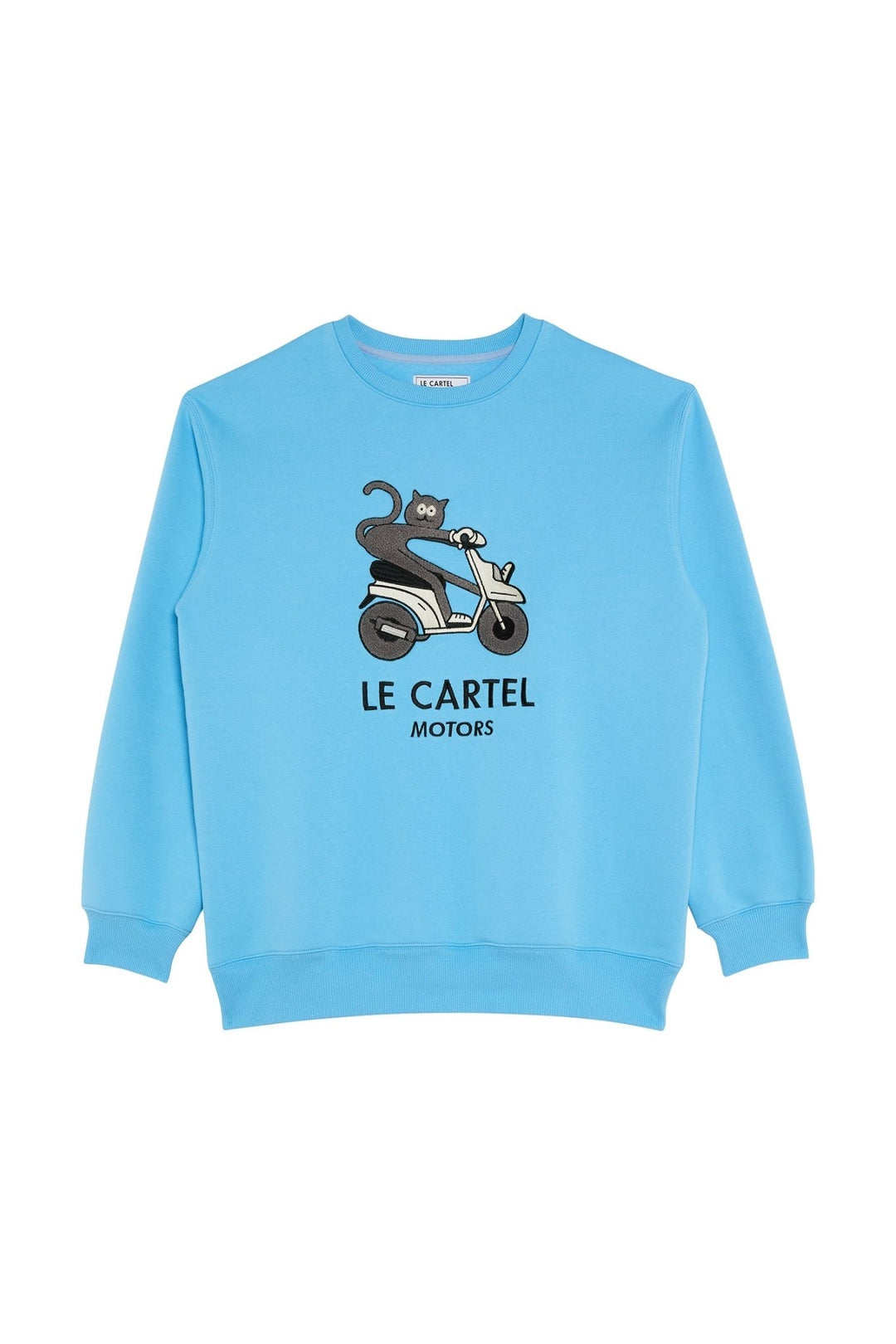 CHATVROOM・Crewneck unisexe・Bleu - Le Cartel