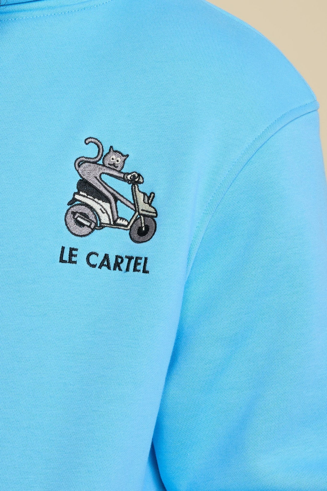 CHATVROOM・Hoodie unisexe・Bleu - Le Cartel