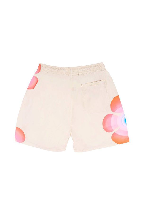 FLOWER POWER・Short imprimé・Crème - Le Cartel