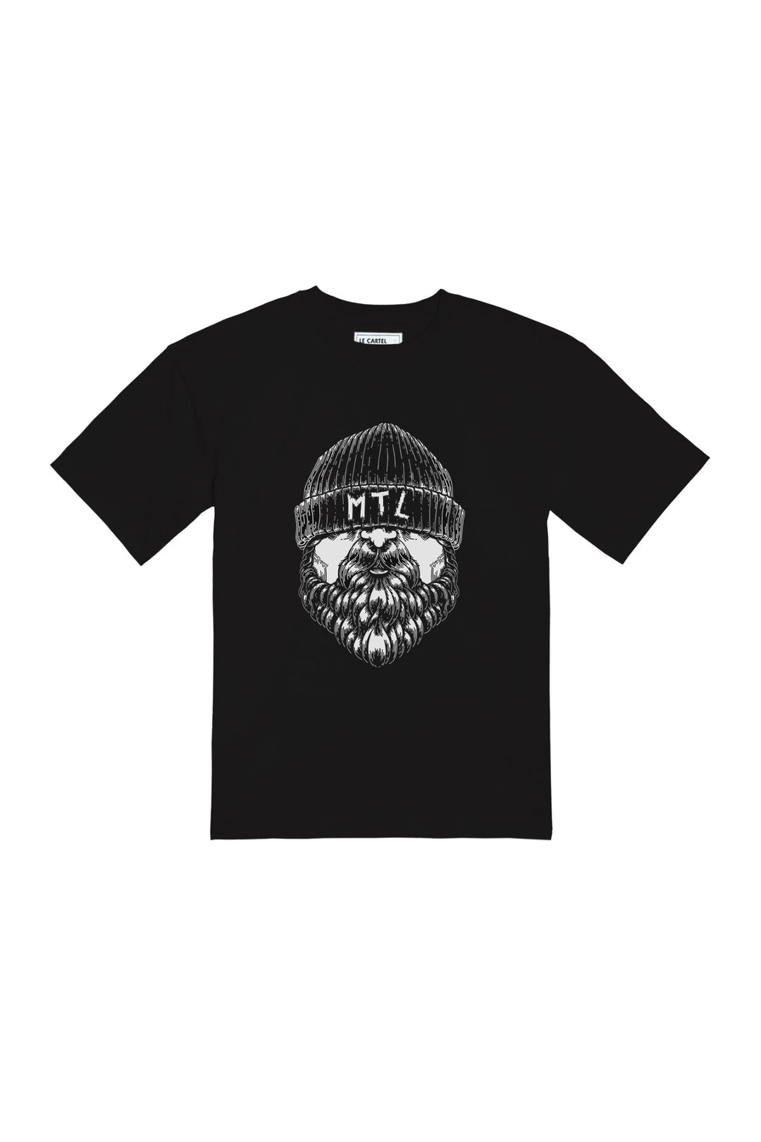 LE BARBU・T - shirt unisexe・Noir - Le Cartel