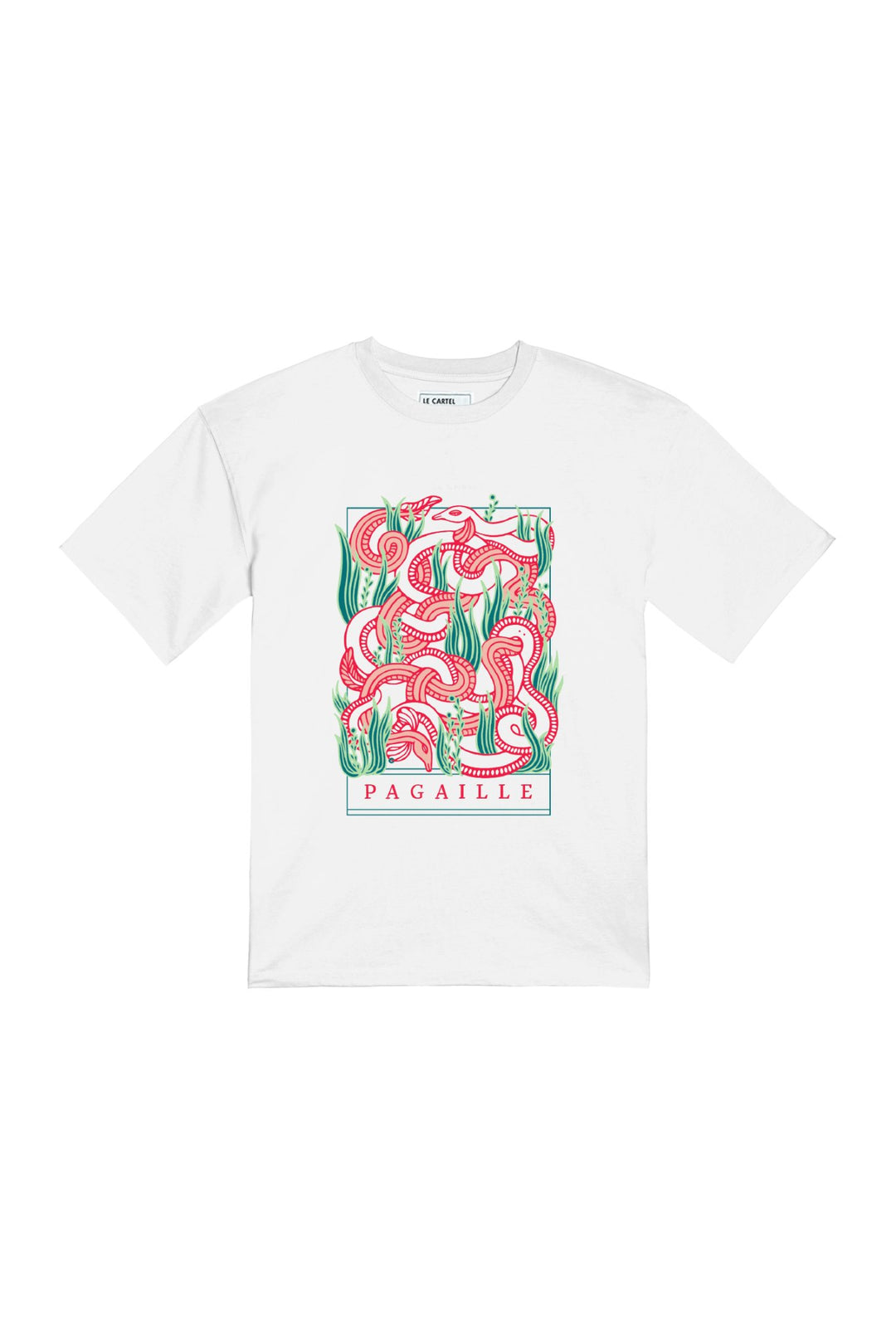 PAGAILLE・T - shirt unisexe・Blanc - Le Cartel