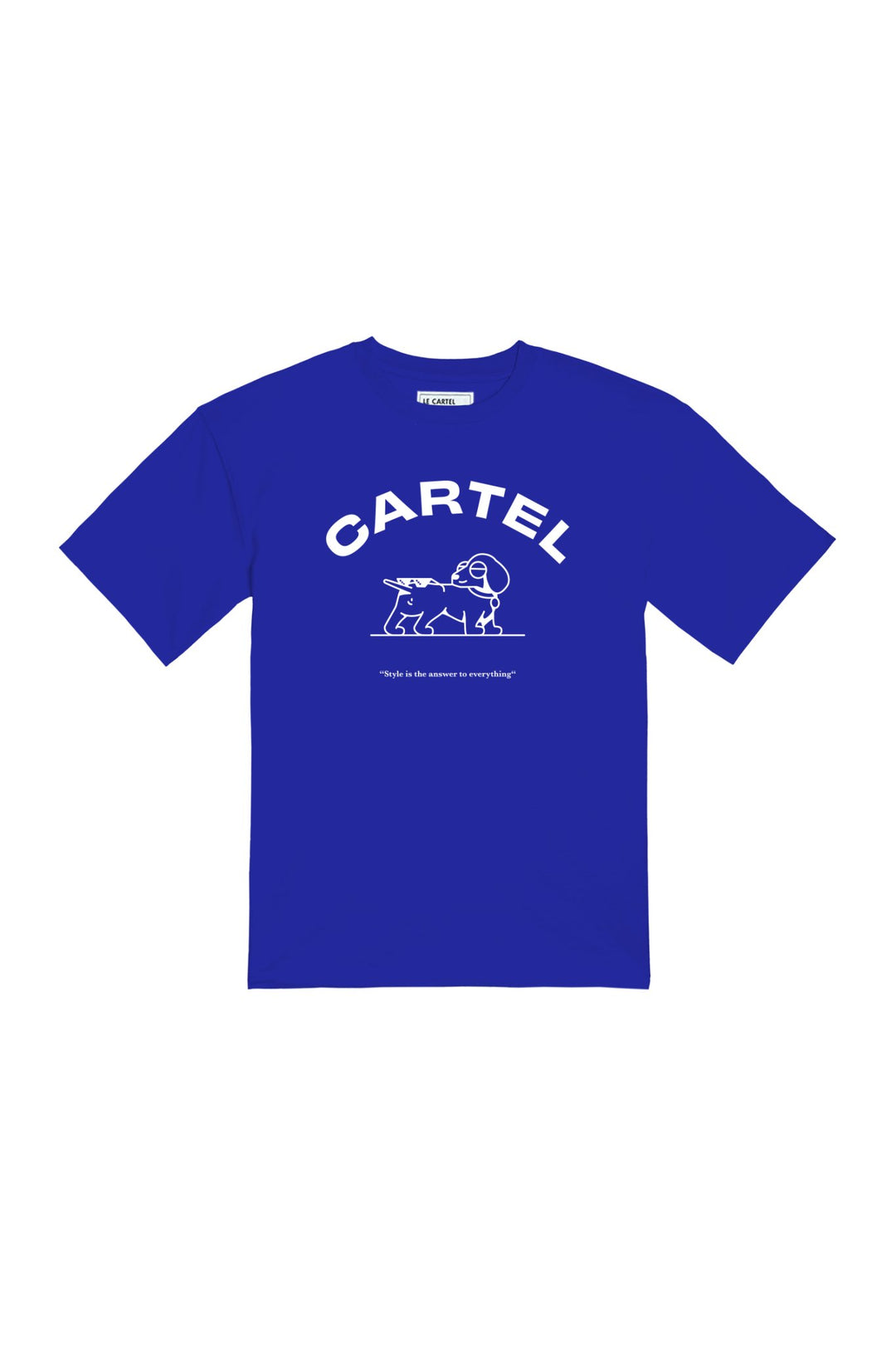 STYLE IS THE ANSWER・T - shirt unisexe・Bleu - Le Cartel