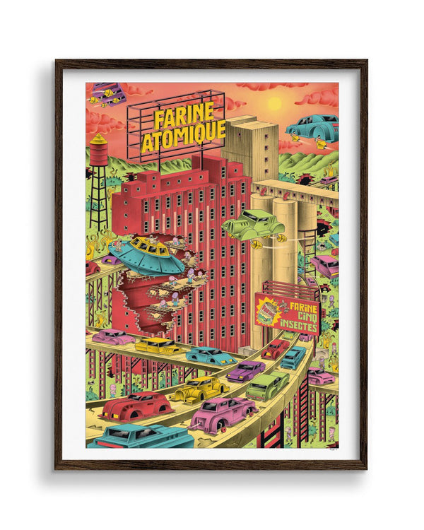 FARINE ATOMIQUE・Impression digitale sur papier - Le Cartel